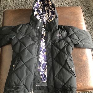 North face winter ski coat
